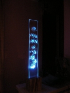 Lampada - Meteore - Blu al buio