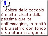 Colore zoccolo falsato dalle immagini...