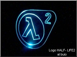 Logo HALF- LIFE2 acceso al buio